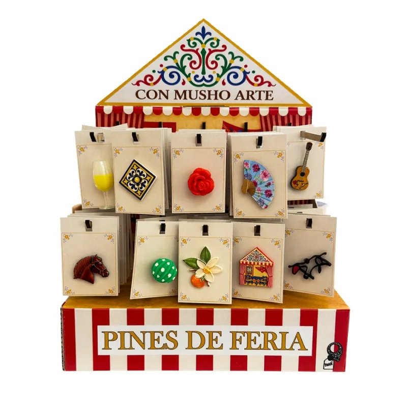 [260219] Expositor Pin Feria de Sevilla
