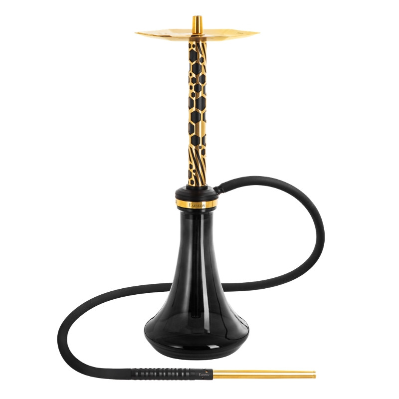 [260223-1] Cachimba Embery Mono H 4.0 Supreme Gold (Black)
