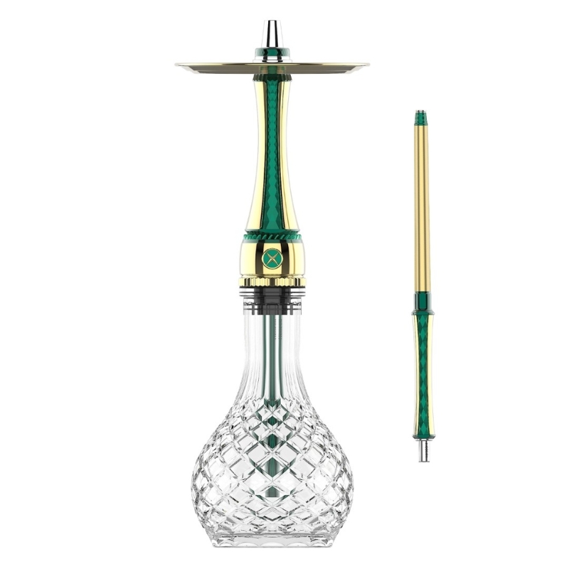 Cachimba Maxx Royal Emerald Gold