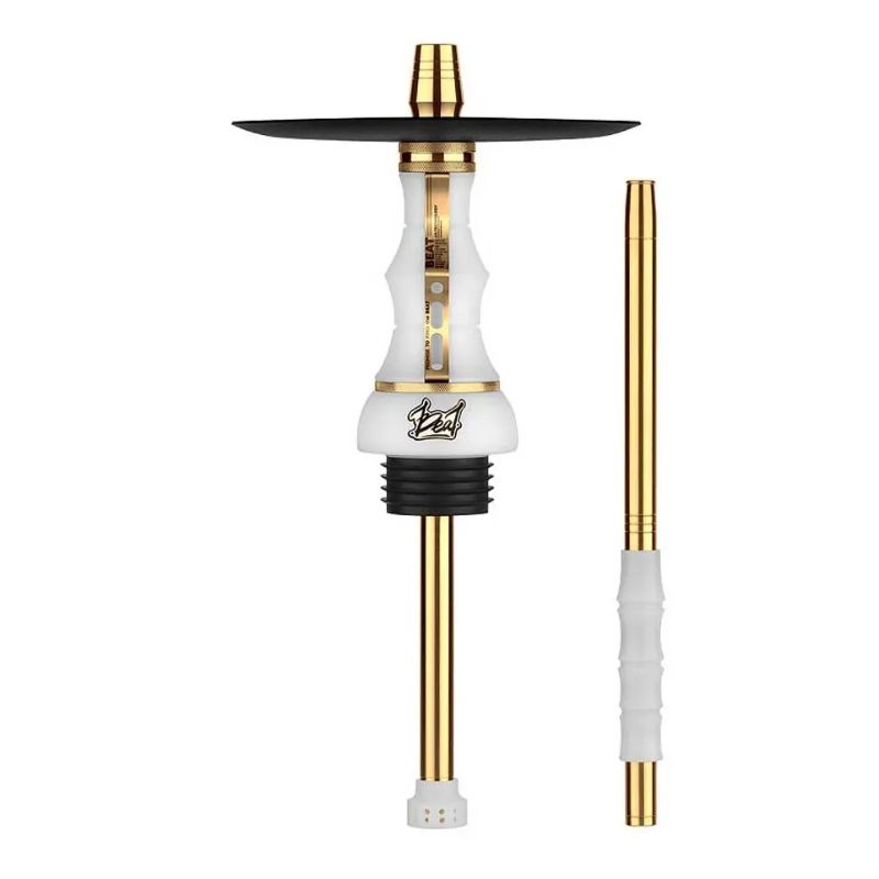 [160174] Cachimba Alpha Hookah Beat White Gold