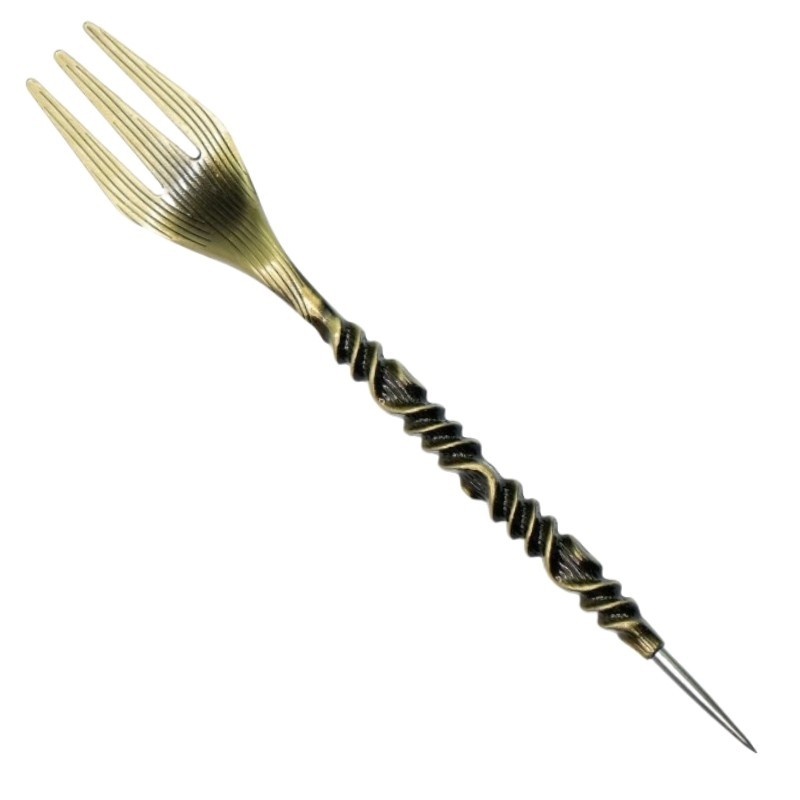 [230358-2] Tenedor Punzon Twist Flowkah (Verde)
