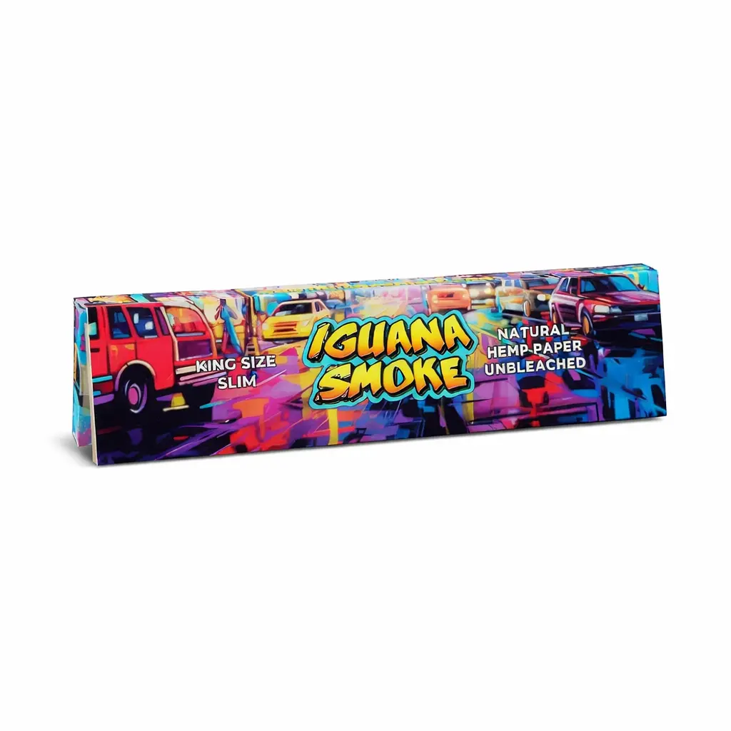 [260031] Papel de Liar + Tips Iguana Smoke King Size